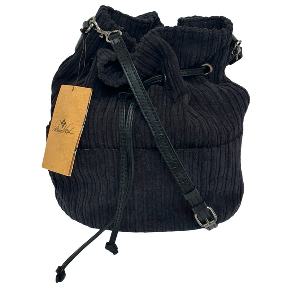 NWT - Patricia Nash Corduroy Drawstring Bucket Bag - Picture 11 of 11